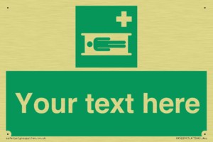 Custom Stretcher Sign